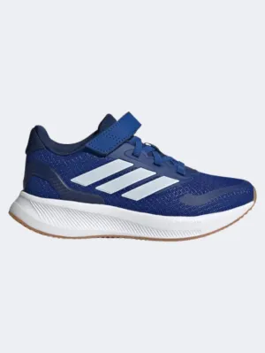 Adidas Runfalcon 5 Ps Boys Sportswear Shoes Blue/White/Dark Blue