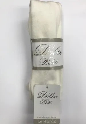 Dolce Petit Girls Cream Tights 2501-L