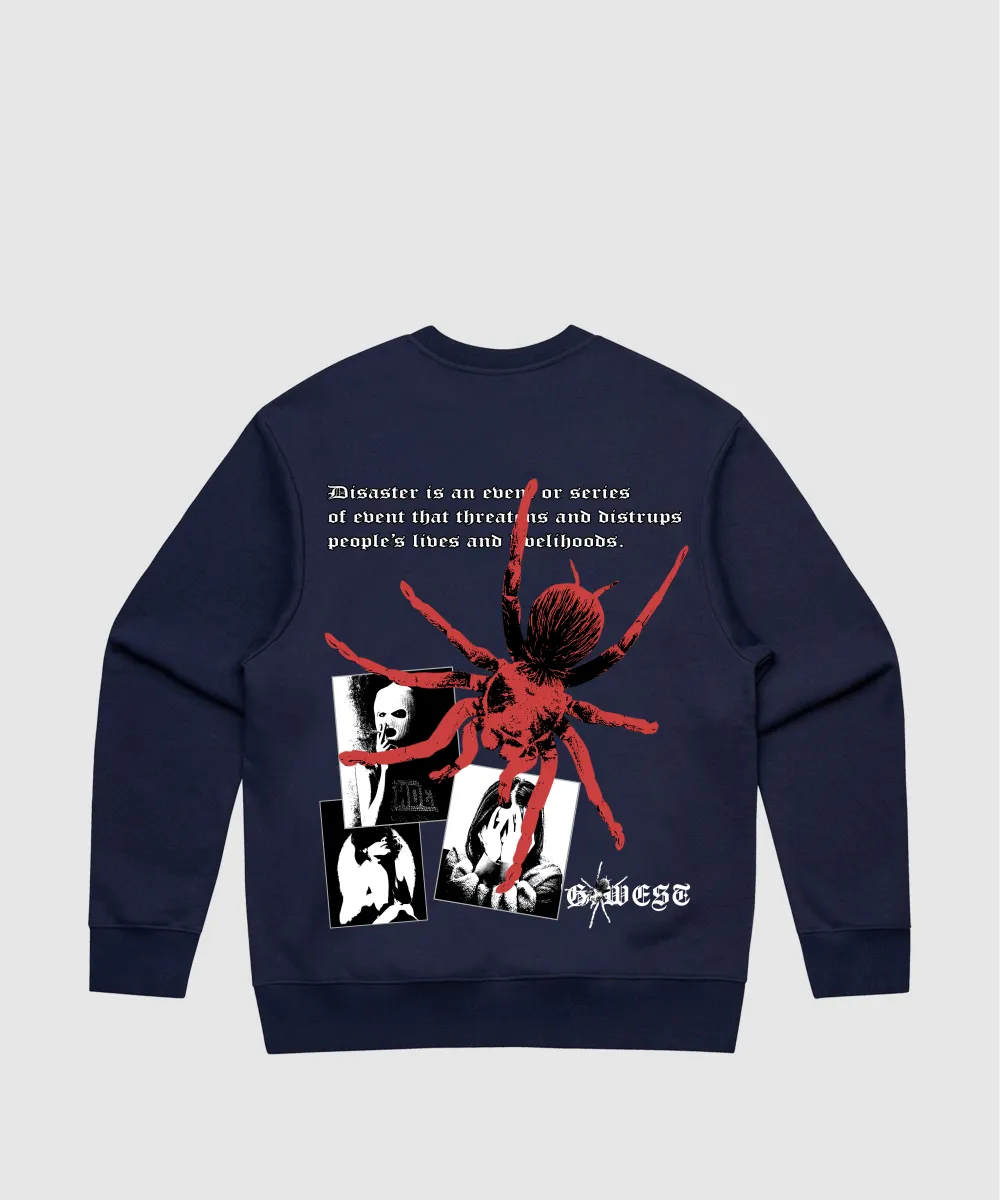 G West Red Spider Heavy Premium Crewneck - 6 Colors
