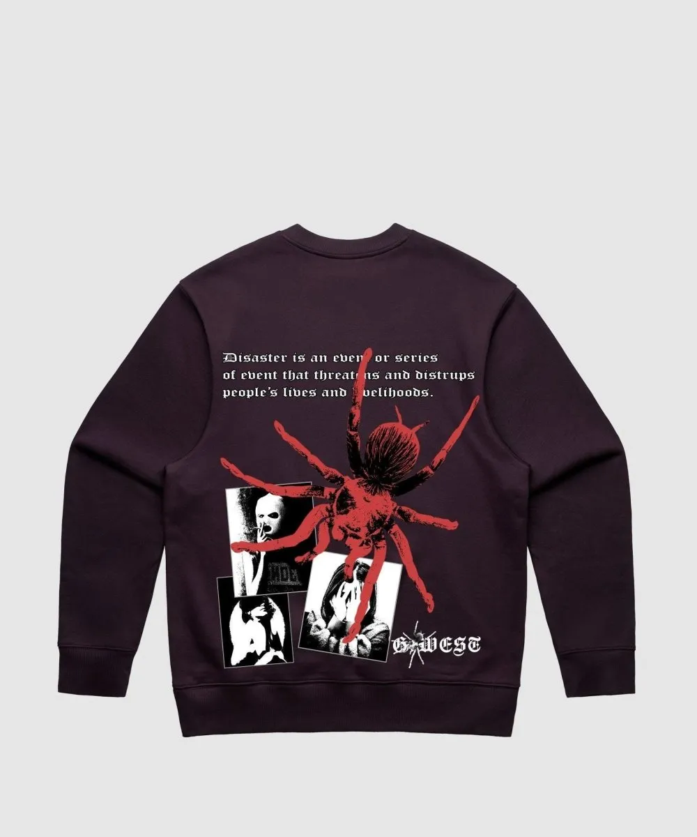 G West Red Spider Heavy Premium Crewneck - 6 Colors