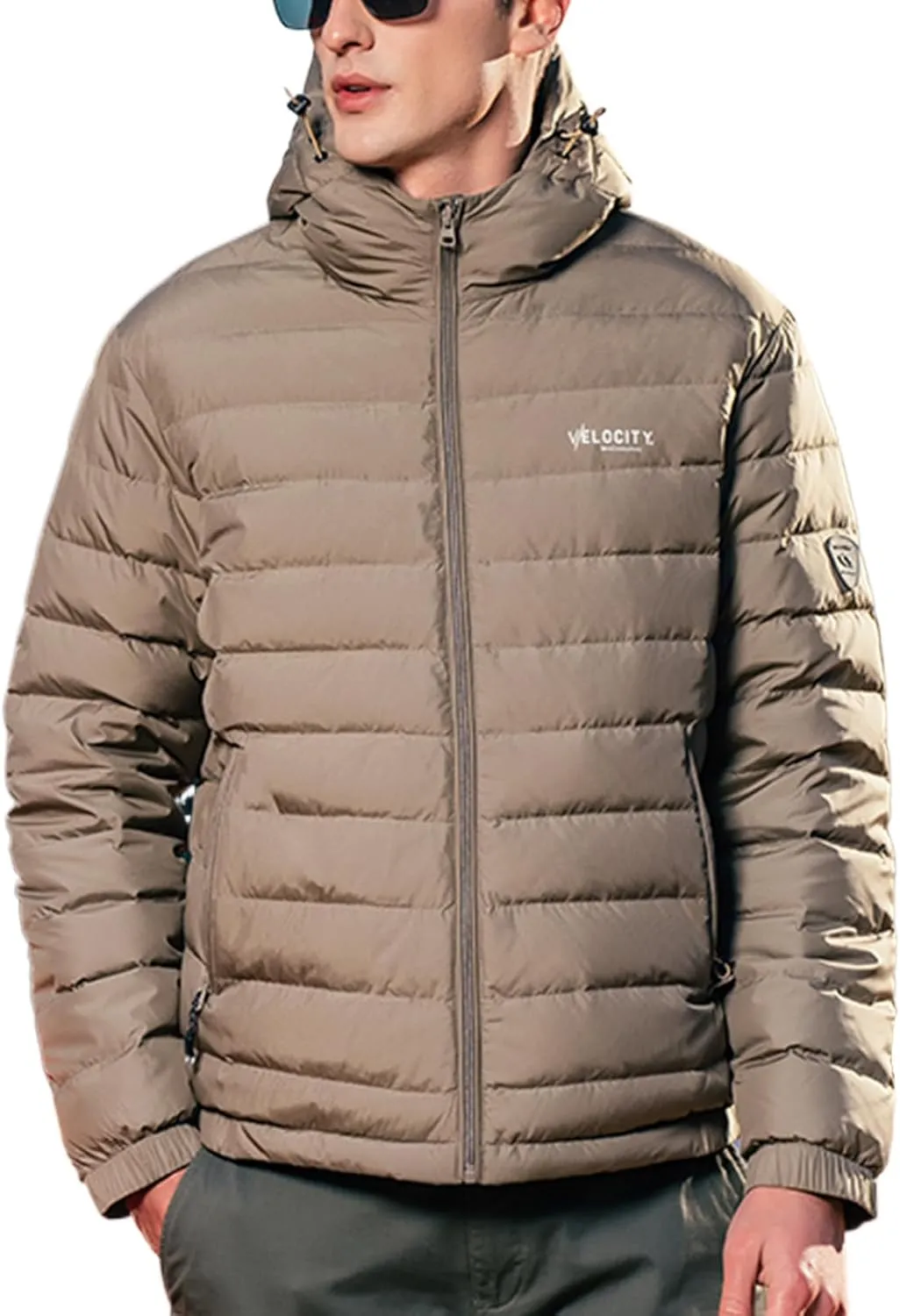 Goose Down Jacket, Warm and Soft Goose Down Jackets Men,Waterproof Windproof Unisex Down Jacket