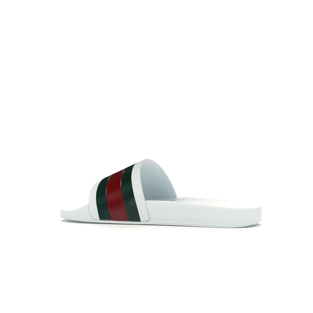 Gucci Pursuit Pool Slide White