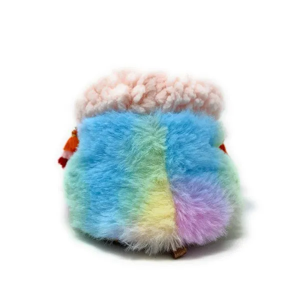 Llama Stay Cozy Animal House Home Women Sherpa Non-Skid Socks Slippers