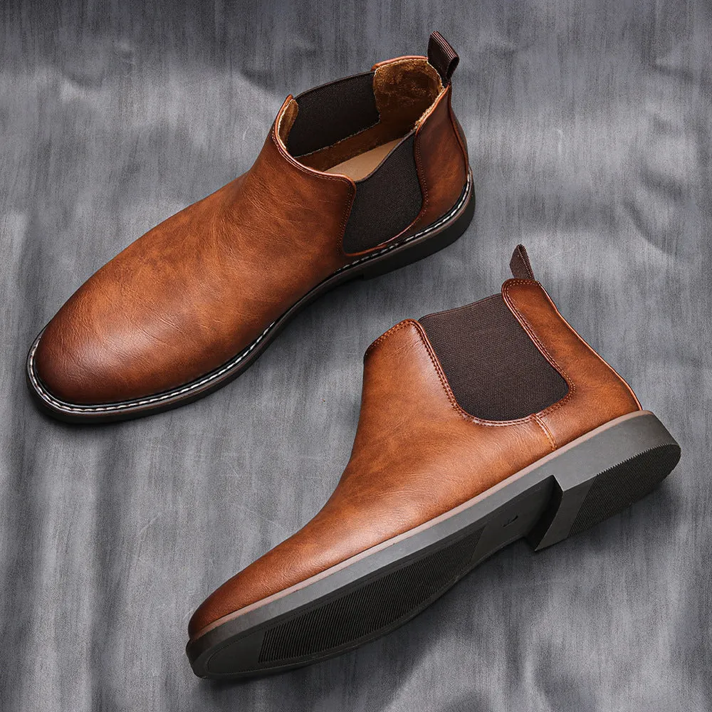 Retro Fashion Chelsea Ankle Boots