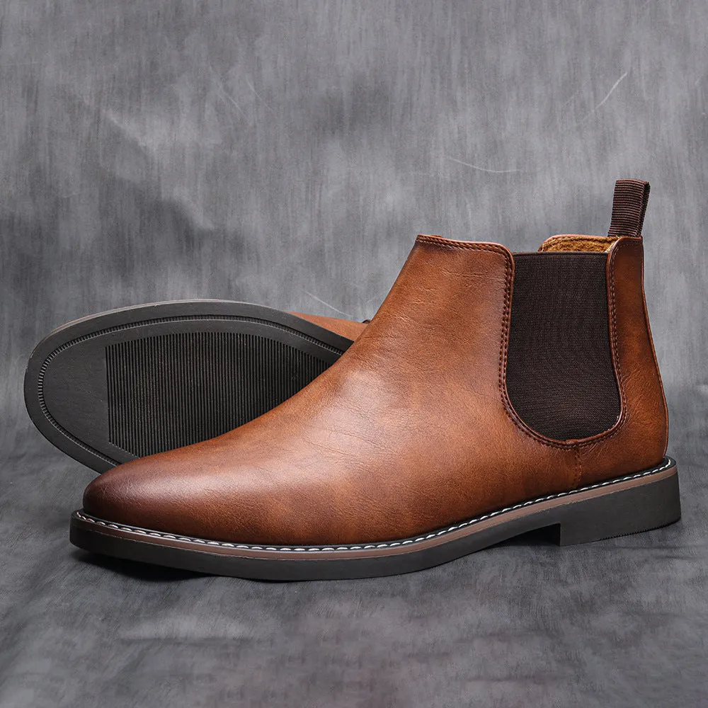 Retro Fashion Chelsea Ankle Boots