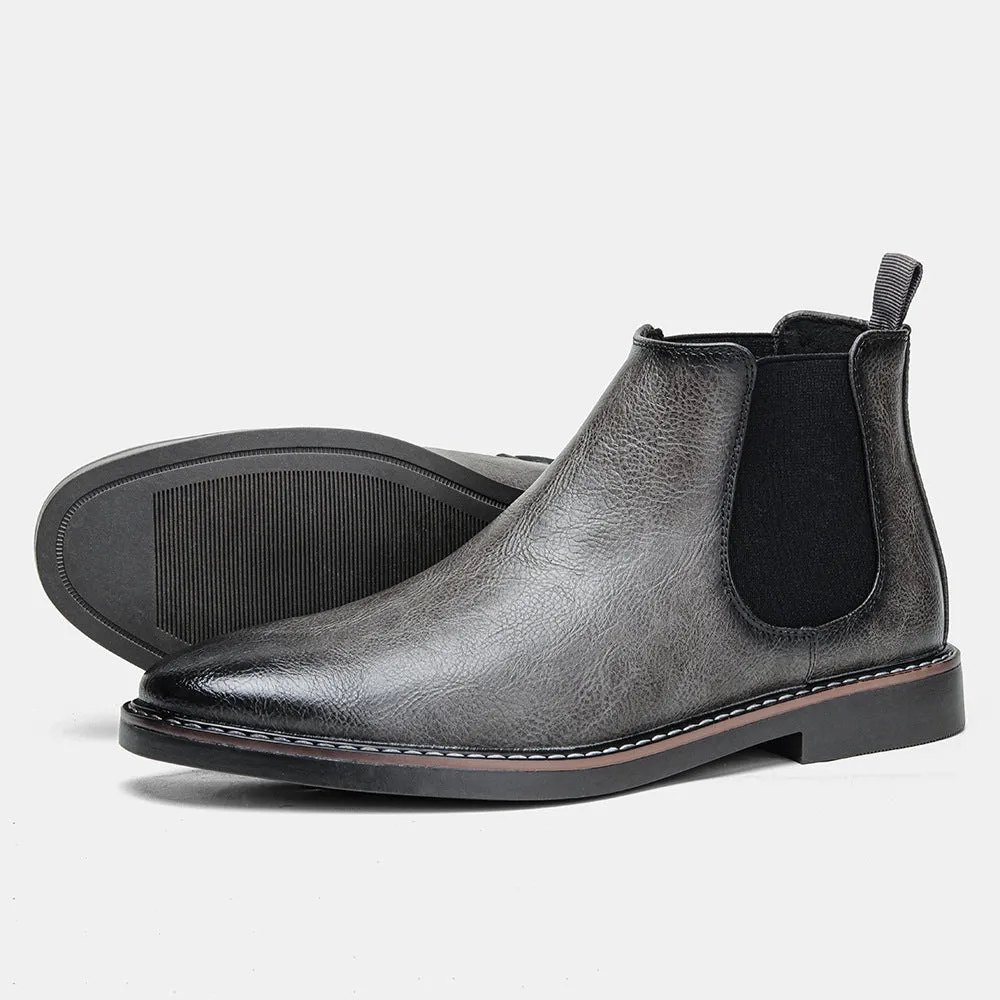 Retro Fashion Chelsea Ankle Boots