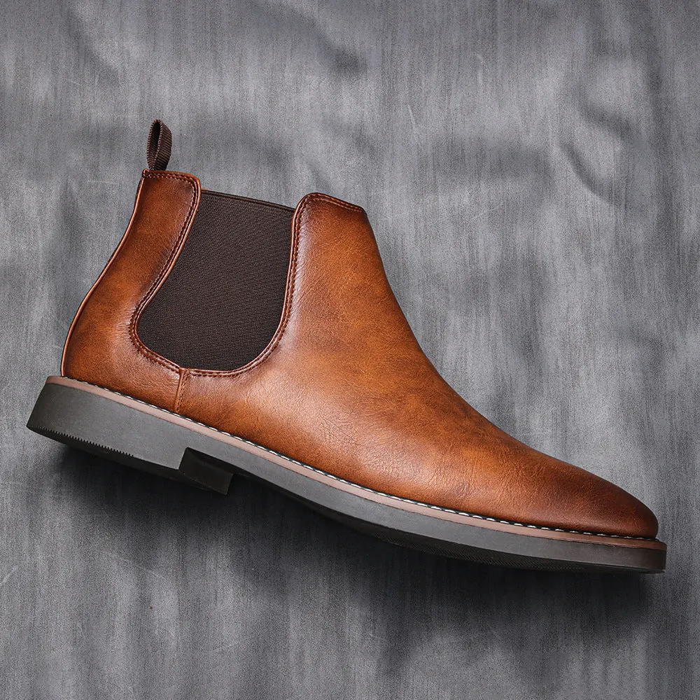 Retro Fashion Chelsea Ankle Boots