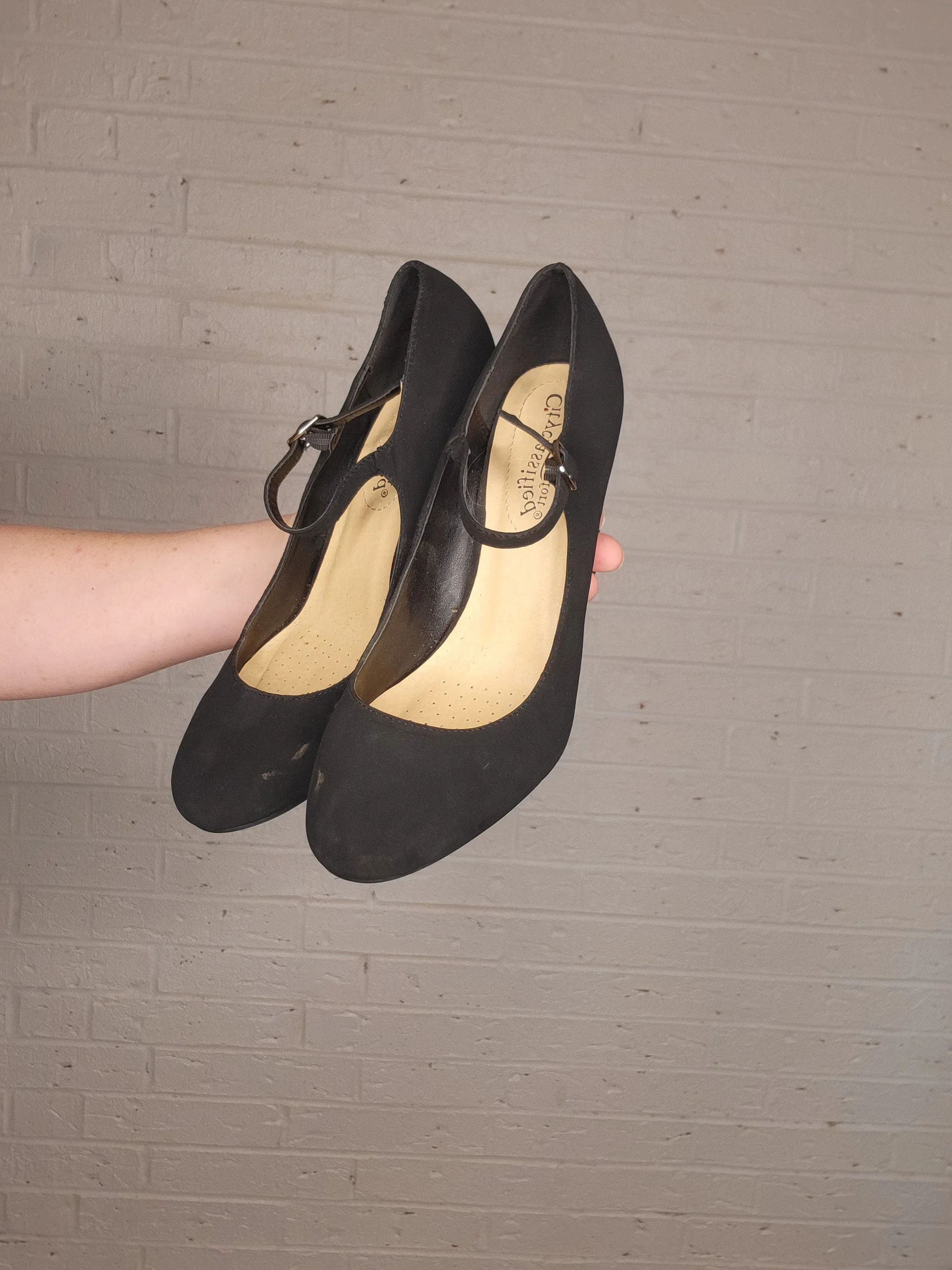 Size 9 - Classic Black Heels