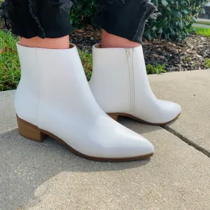 White Bootie